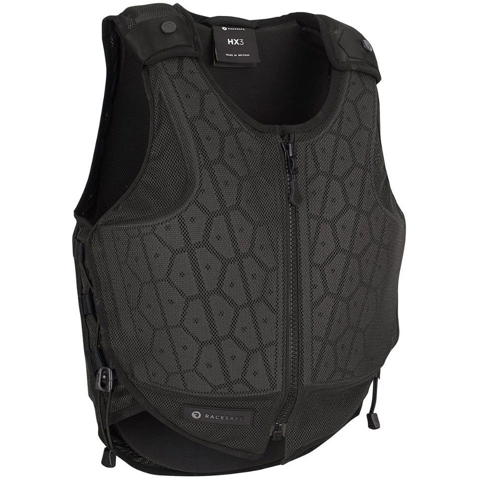 2025 Racesafe Junior HX3 Young Rider Body Protector HX3Y - Black